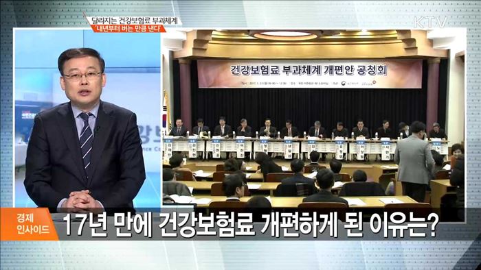 달라지는 건강보험료 부과체계 '내년부터 버는 만큼 낸다' [경제 인사이드]