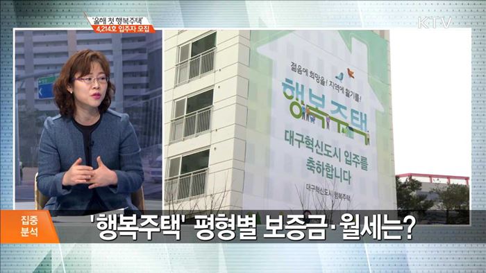 '올해 첫 행복주택' 4,214호 입주자 모집 [집중분석]
