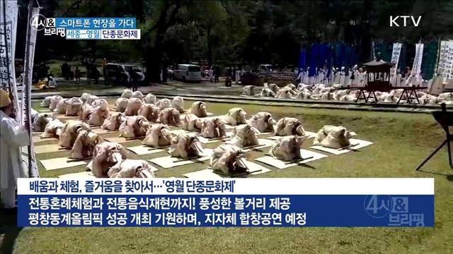 배움과 체험, 즐거움을 찾아서···'영월 단종문화제'
