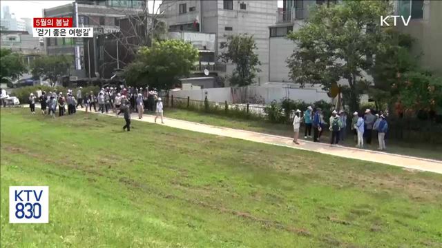 5월의 봄날 '걷기 좋은 여행길'