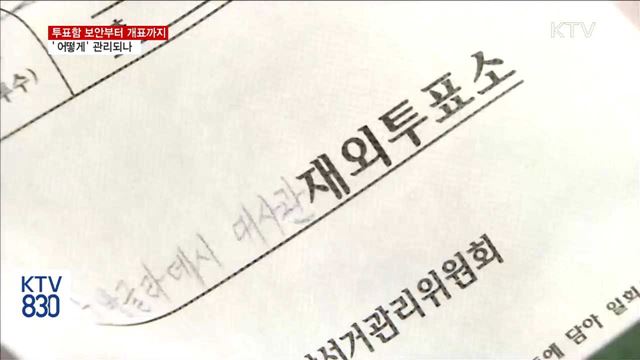 ＂투표함을 지켜라＂…보안부터 개표까지