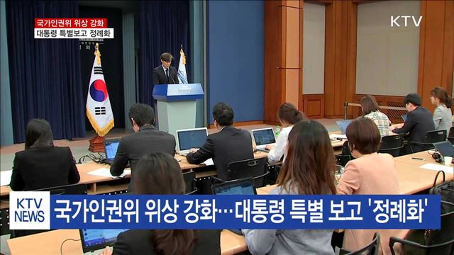 인권위 특별보고 정례화·'권고수용지수' 도입