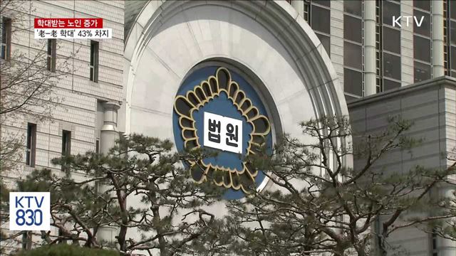 학대받는 노인 증가… '노-노 학대' 43% 차지