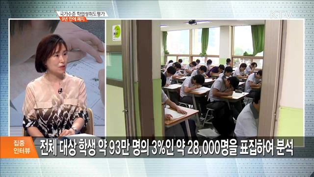 국가수준 학업성취도평가 9년 만에 폐지 [집중 인터뷰]