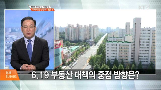 정부 첫 부동산 대책 주택시장 안정화 나선다 [경제 인사이드]