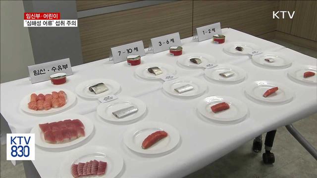 "임신부·어린이 '심해성 어류' 섭취 주의해야"