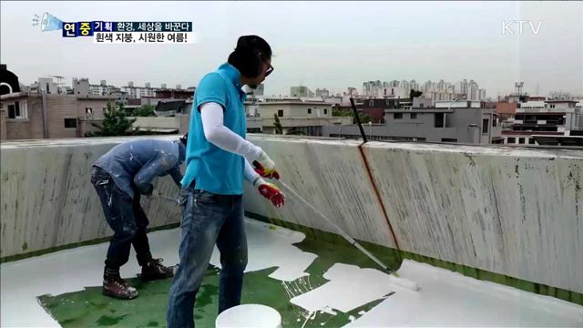 흰색 지붕 '쿨루프 캠페인' 냉방비 절감