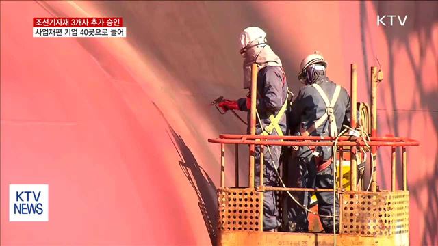 조선기자재 3개사 추가 승인…사업재편 총 40곳