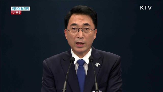 청와대 브리핑 (17.07.17.17시)