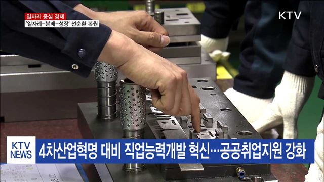 '일자리-분배-성장' 선순환 구조 만든다