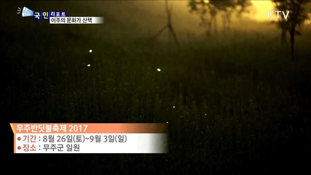 이주의 문화가 산책 (17.08.25.8시)