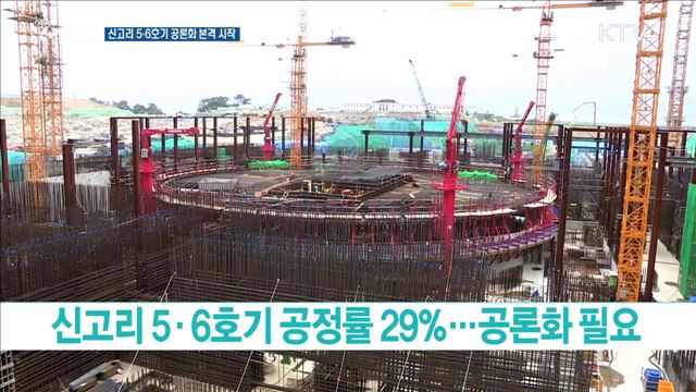 신고리 5·6호기 공정률 29%···공론화 필요