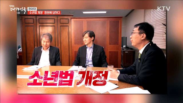 청와대, '소년법 개정' 청원에 답하다