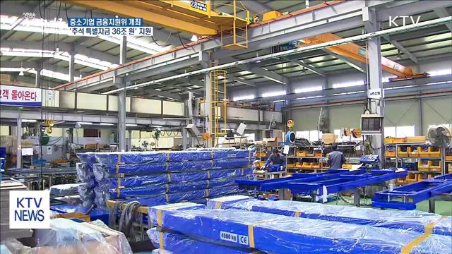  중소기업·소상공인에 '36조 원' 추석 특별 자금