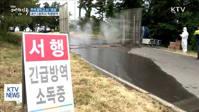 영천서 AI…농식품부 내년 5월까지 특별방역