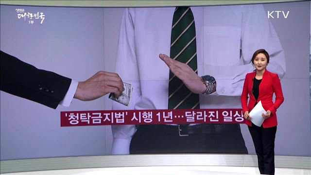 '청탁금지법' 시행 1년···달라진 일상 [똑똑한 정책뉴스]