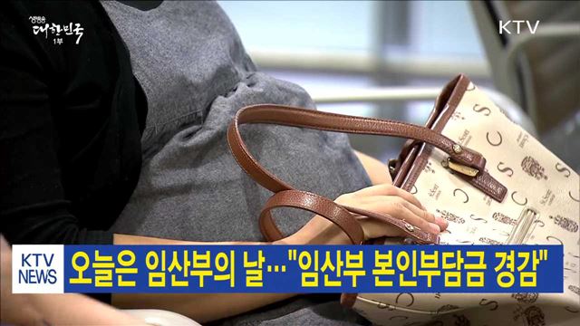 오늘은 임산부의 날…"임산부 본인부담금 경감"