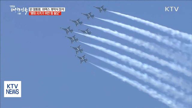 서울 아덱스 개막 "평화 지키기 위한 힘 필요"