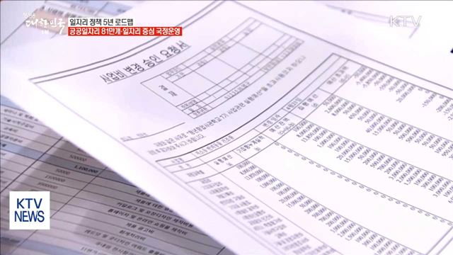 일자리 로드맵…81만 공공일자리·일자리중심 국정운영