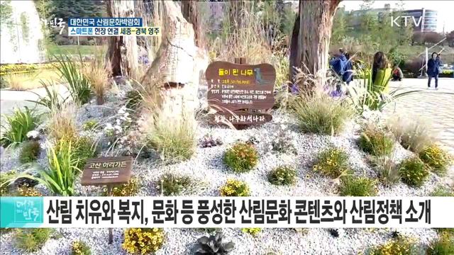 치유와 복지의 요람, 산림! 대한민국 산림문화박람회