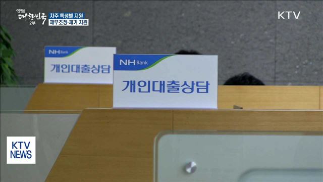 취약 차주 맞춤형 지원…연체부담 낮추고 재기 지원