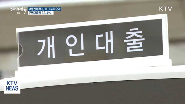 부동산대책·신 DTI 누적 효과로 대출액 32%↓