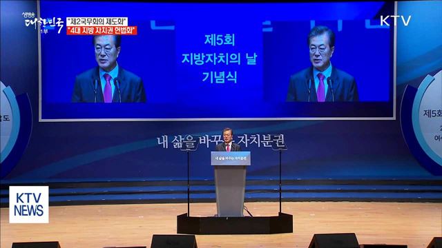 "제2국무회의 제도화·국세-지방세 비율 6:4로 개선"
