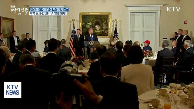 트럼프 방한…북핵·FTA가 양대 의제