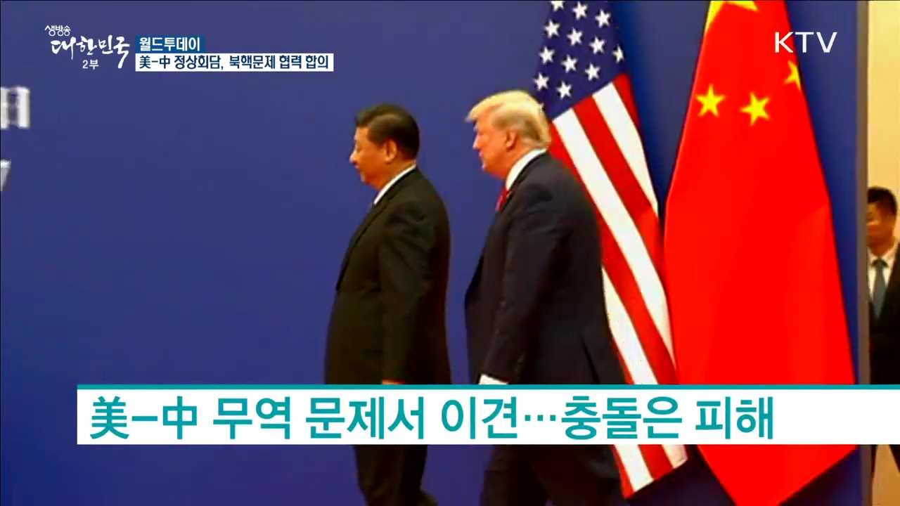  美-中 정상회담, 북핵 문제 협력 합의 [월드투데이]