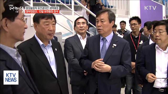 정부대표단, 유엔총회 참석…평창올림픽 휴전결의안 채택