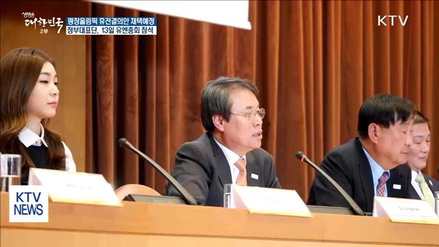 정부대표단, 유엔총회 참석…평창올림픽 휴전결의안 채택