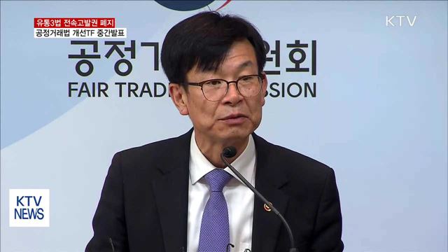 유통3법 전속고발권 폐지…공정거래법 개선 TF 중간발표