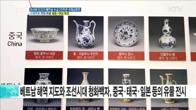 대항해 시대 바닷길에서 만난 아시아 도자기···한-베트남 수교 25주년 국제교류전