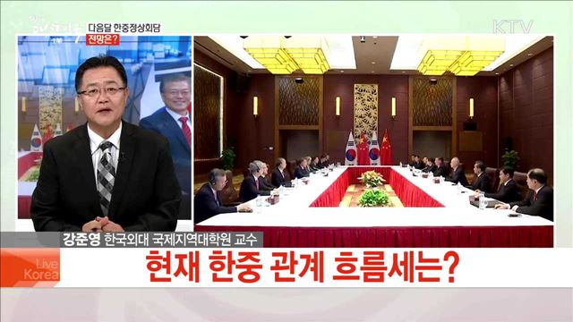 다음달 한중정상회담 전망은?