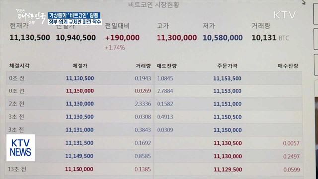 비트코인 광풍…정부·업계 규제안 마련 착수