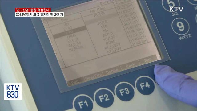'연구산업'혁신성장 전략 마련…일자리 만 2천 개 창출