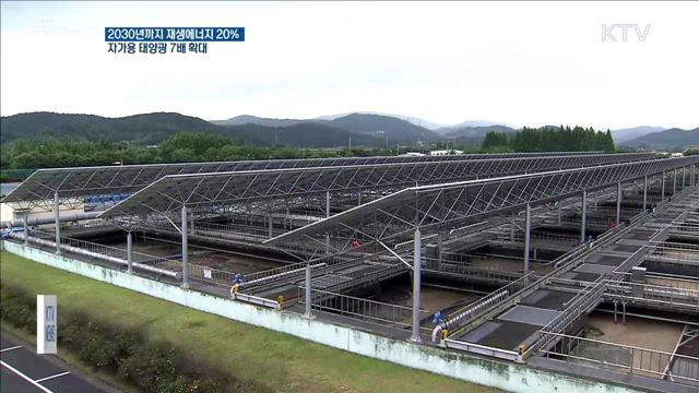 2030년까지 재생에너지 20%…자가용 태양광 7배 확대