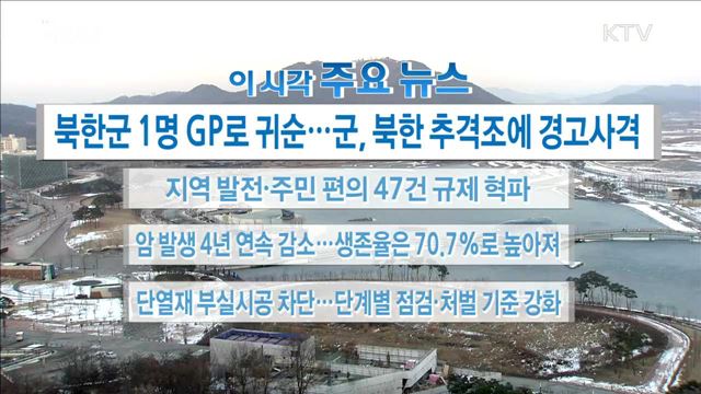 이 시각 주요뉴스 (17. 12. 21. 16시)