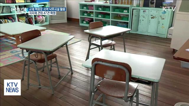 "폐교를 기숙사로"… 지역 발전·주민 편의 47건 규제 혁파