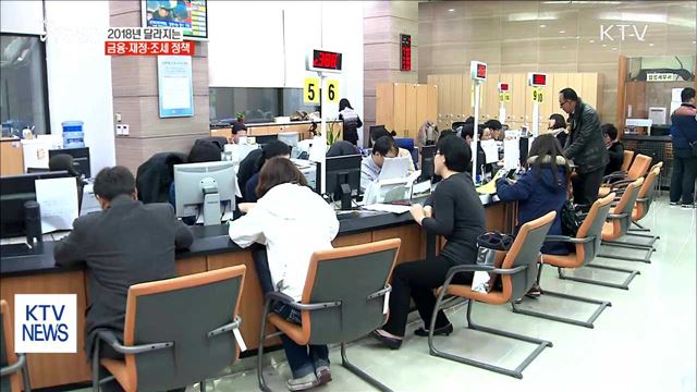2018년 달라지는 금융·재정·조세 정책