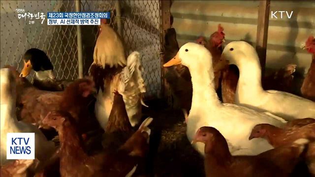 정부, 청정 올림픽 위해 선제적 AI 차단방역