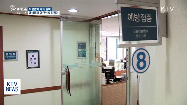 독감환자 계속 늘어…예방접종·개인위생 지켜야