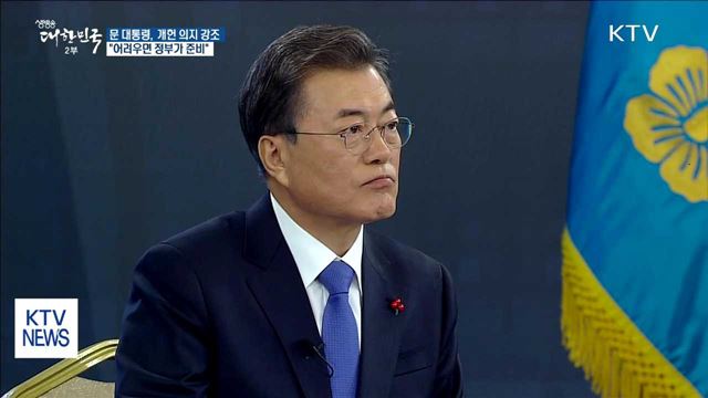 "지방선거 때 개헌투표…어려우면 정부가 준비"