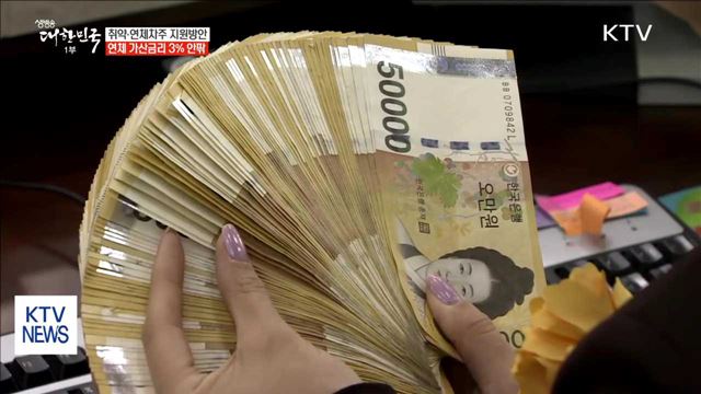 연체 가산금리 3%로 인하…담보권 최대 1년 유예