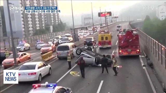 '자살·교통사고·산재 사망자' 절반 줄인다