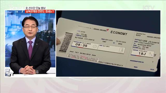 北 선수단 오늘 방남 남북관계와 한반도 정세는?