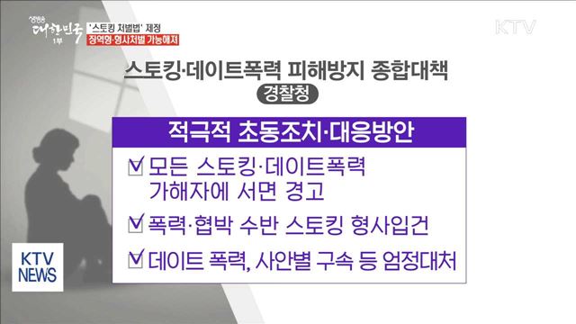 '스토킹 처벌법' 제정…징역·형사처벌 가능해진다