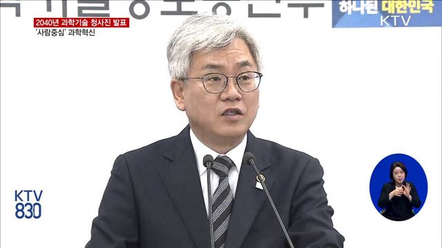 2040년 과학기술 청사진 마련…'사람중심' 과학혁신