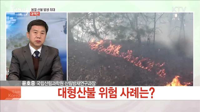 봄철 산불 발생 최대 대책은