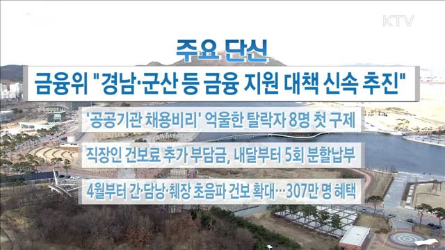 주요 단신(18. 03. 13. 16시) 